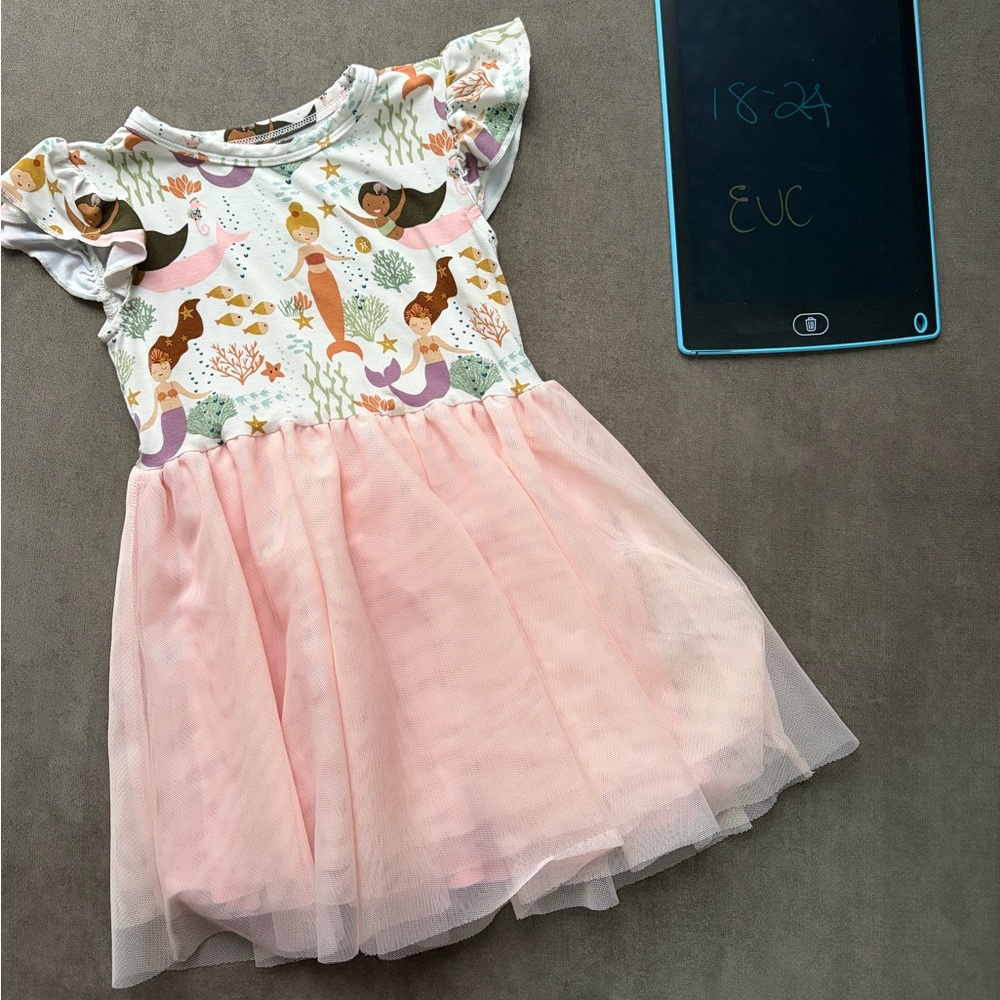 Pink Fairy Tale Kids Casual Dress